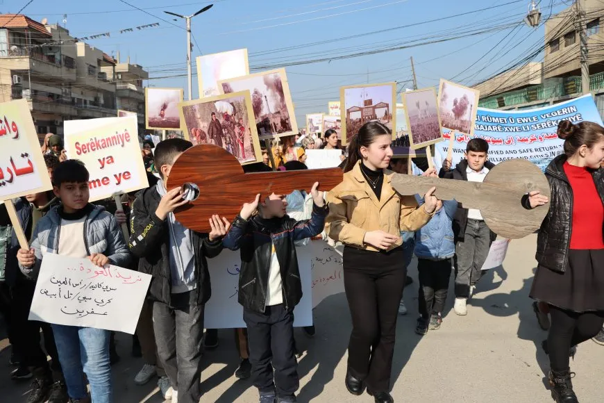 Peyama koçberên Serêkaniyê ji Sekreterê Giştî yê NY’ê ra