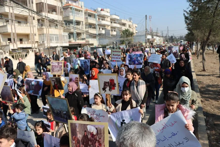 Peyama koçberên Serêkaniyê ji Sekreterê Giştî yê NY’ê ra