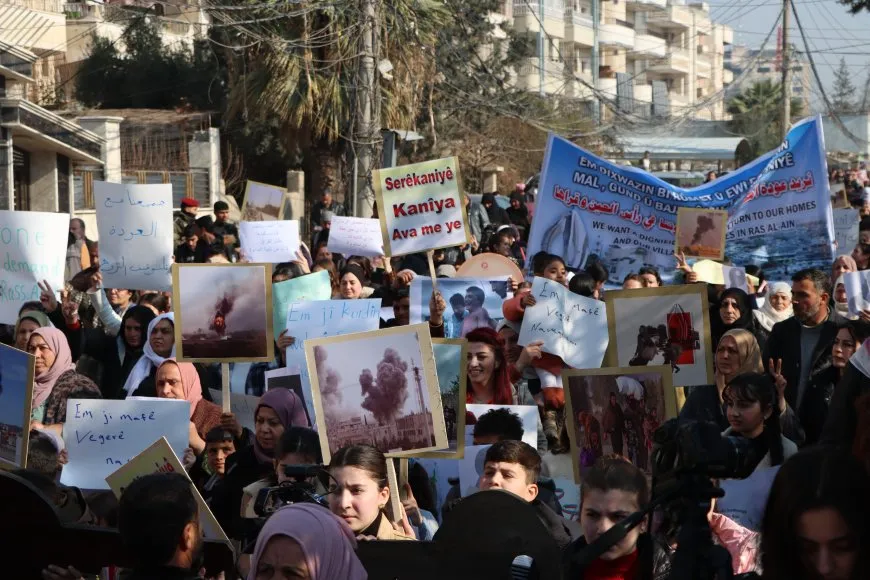 Peyama koçberên Serêkaniyê ji Sekreterê Giştî yê NY’ê ra