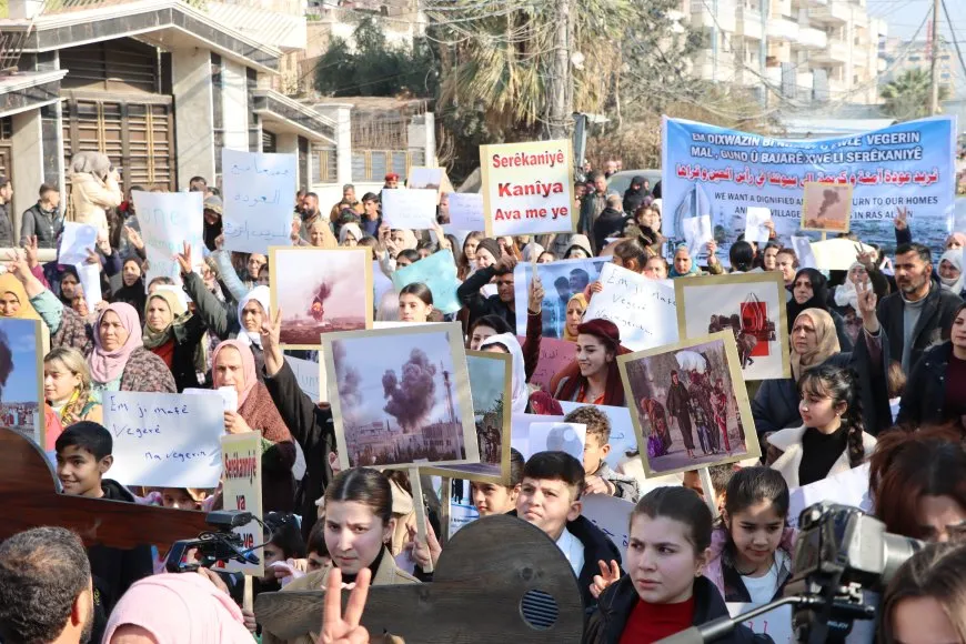 Peyama koçberên Serêkaniyê ji Sekreterê Giştî yê NY’ê ra
