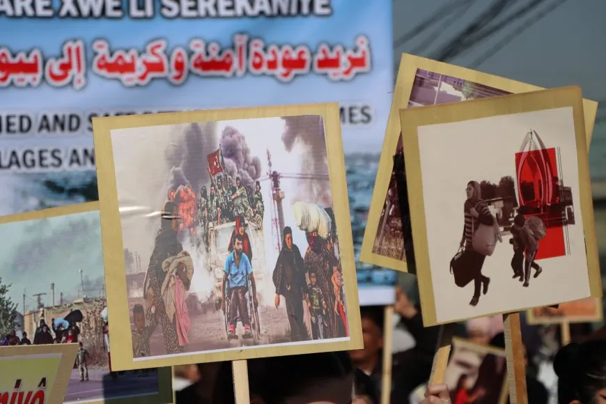 Peyama koçberên Serêkaniyê ji Sekreterê Giştî yê NY’ê ra