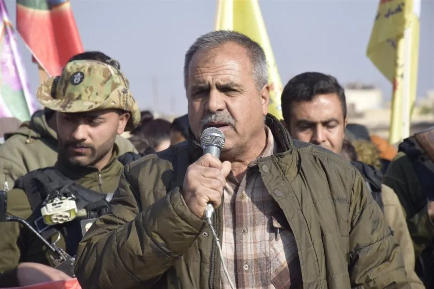 Xelkê Dirbêsiyê û Zirganê sersaxî da malbata şehîd Ibrahîm El Ibrahîm