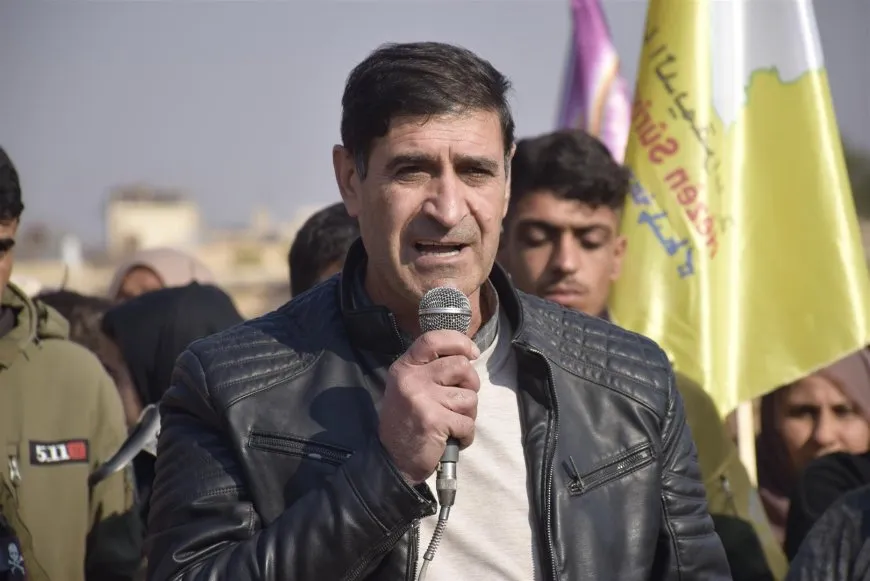Xelkê Dirbêsiyê û Zirganê sersaxî da malbata şehîd Ibrahîm El Ibrahîm