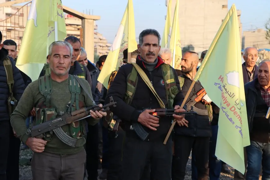 Xelkê taxa Kornîş a Qamişlo 5 tabûr ava kirin