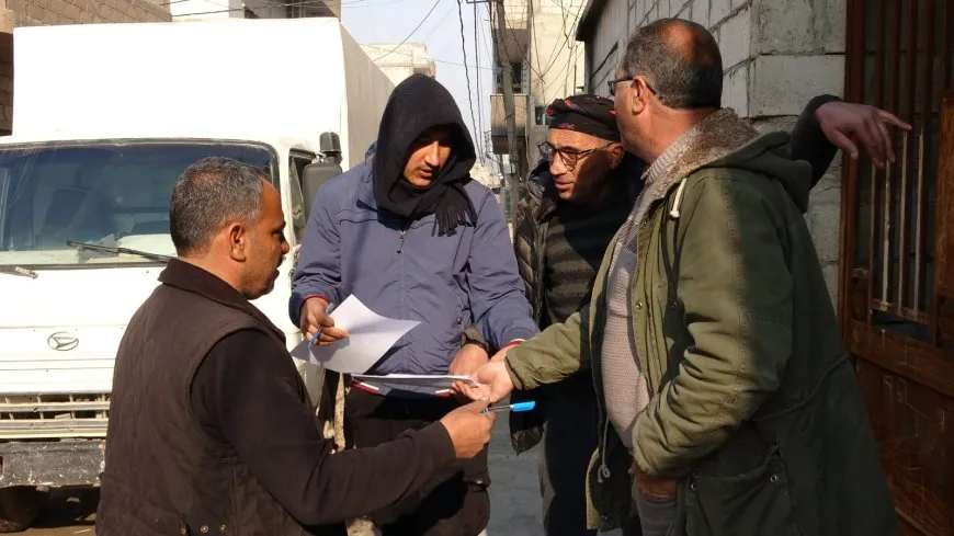 Rêvberiya Xweser alîkariyê li koçberên Efrînê belav dike