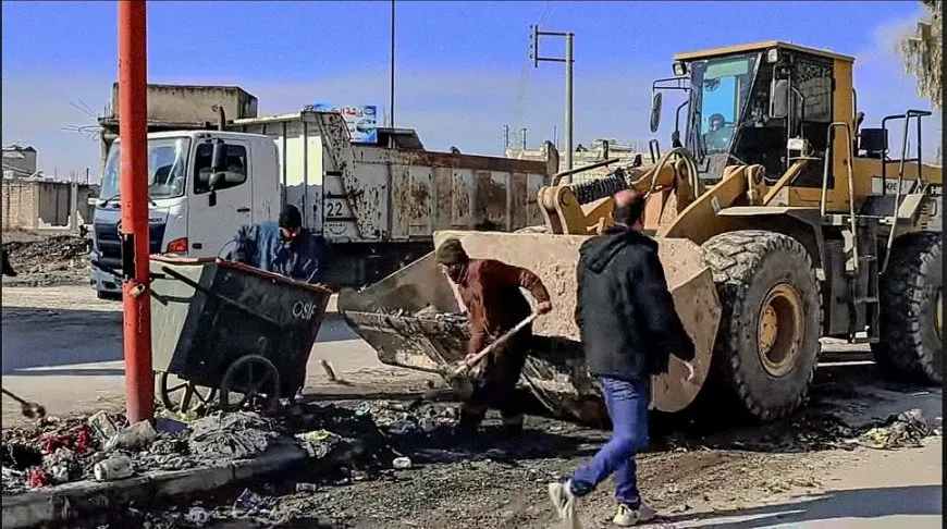Li Dêr Hafir û Meskenê xebatên xizmetguzariyê