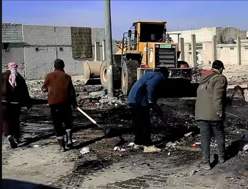 Li Dêr Hafir û Meskenê xebatên xizmetguzariyê