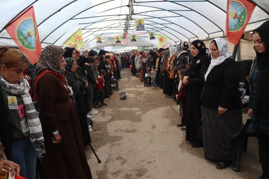 Sersaxî ji malbatên şehîd Rojava û şehîd Kendal re hat xwestin