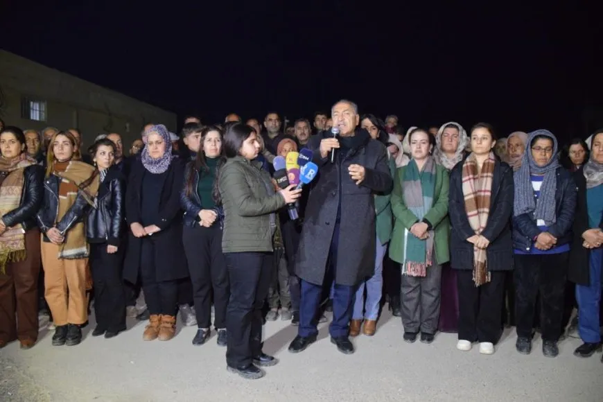 Xelkê Kobanê êrişa dijî karwana gel şermezar kir