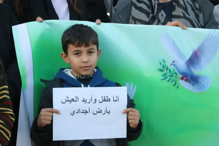 Ji bo vegera li Efrînê berxwedana koçberan didome