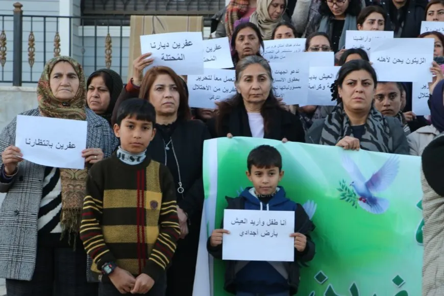 Ji bo vegera li Efrînê berxwedana koçberan didome