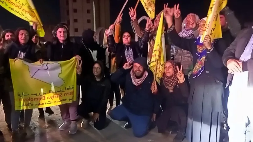 Şêniyên Tebqa nobedarên Tişrînê pêşwazî kirin
