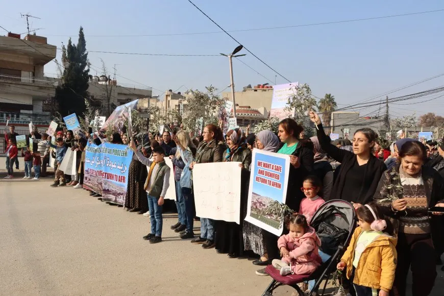 Efrîniyan nameyek radestî NYˋyê kir: Em vegereke ewle dixwazin