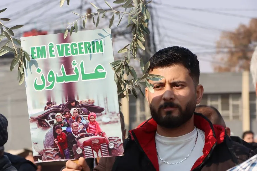 Efrîniyan nameyek radestî NYˋyê kir: Em vegereke ewle dixwazin
