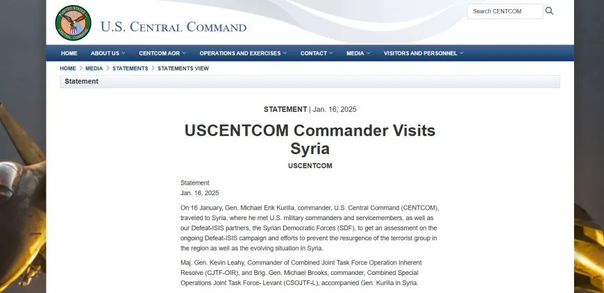 Fermandarê CENTCOM’ê bi fermandarên QSDˈê re civiya
