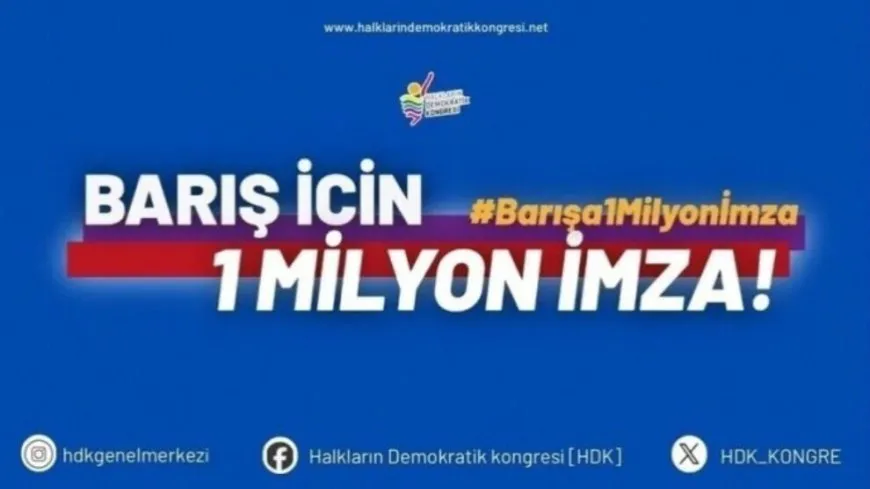 Kampanyaya ‘Ji bo aştiyê milyonek îmze’ li ser Change.org