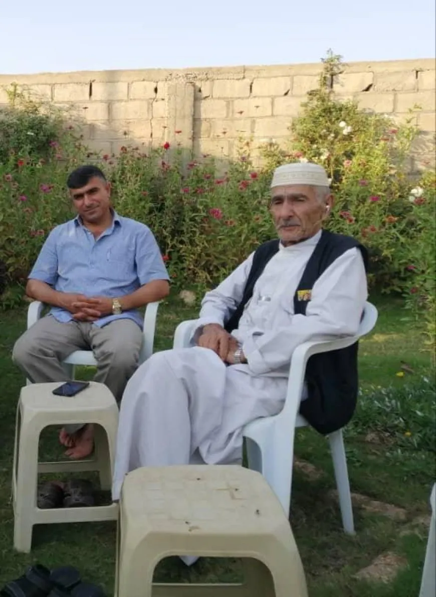 Bavê şehîd Delîl Sarûxan, Mihemed Sarûxan wefat kir