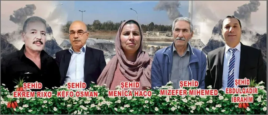 Nasnameyên 5 şehîdên Bendava Tişrînê hatin aşkerakirin