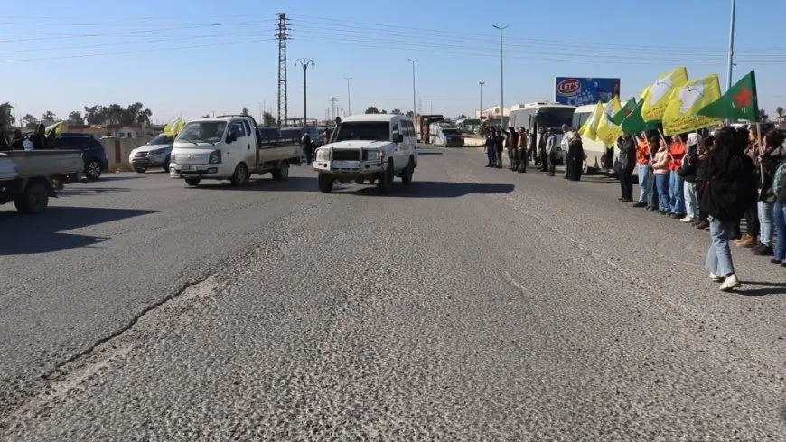 Karwana 5 şehîdên nobedar ji Tişrînê ber bi Qamişloyê ve kete rê