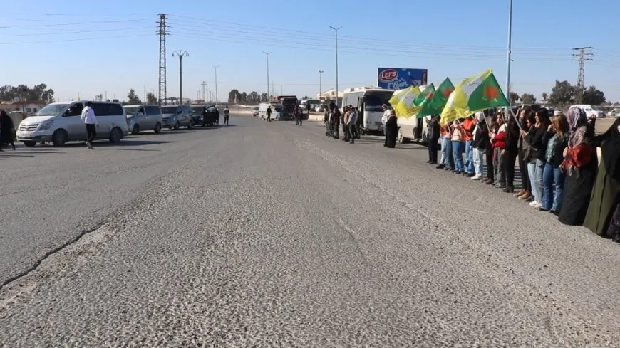 Karwana 5 şehîdên nobedar ji Tişrînê ber bi Qamişloyê ve kete rê