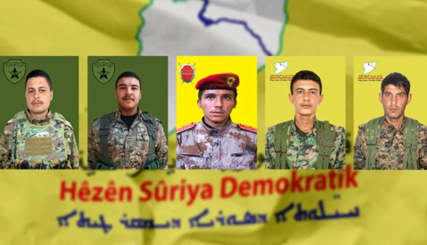 QSD: Di bersivdana êrişên dagirkeran û şaneyên DAIŞˋê 5 şervan şehîd bûn