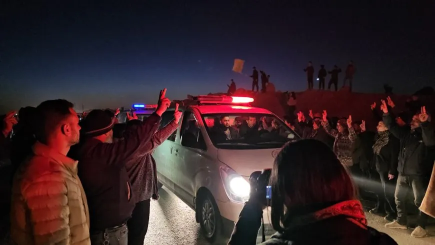 Xelkê Hesekê karwana şehîdên Bendava Tişrînê pêşwazî kir