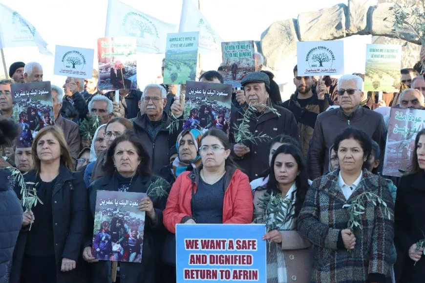Kombenda Efrîn a Civakî bang kir: Daxwaza me vegera li Efrînê ye