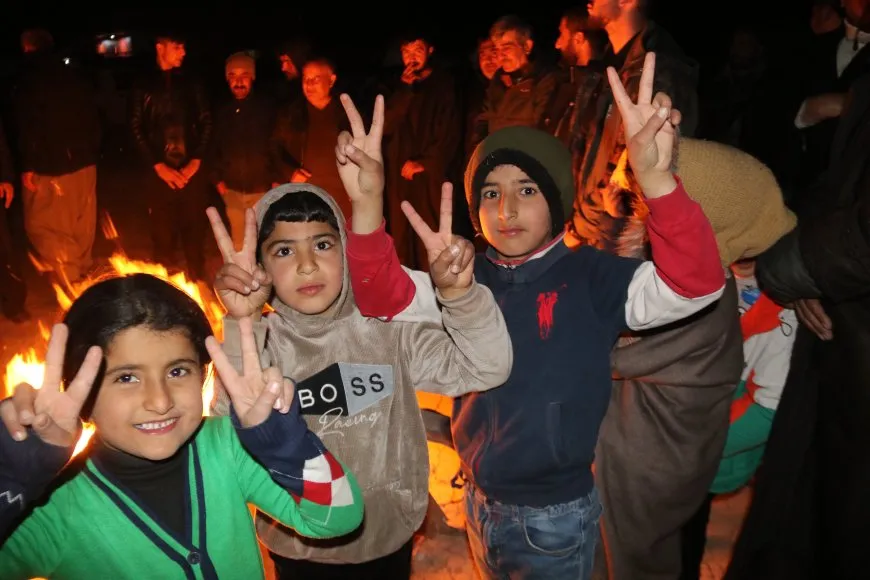 Karwana şehîdên Tişrînê gihîşt Qamişloyê