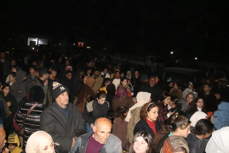 Karwana şehîdên Tişrînê gihîşt Qamişloyê