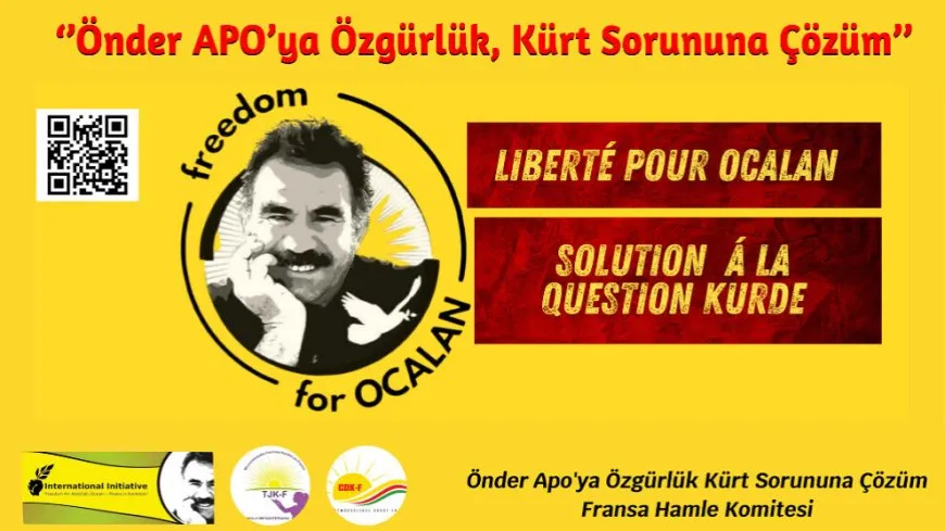 Wê li 26 bajaran meşên ji bo azadiya Rêber Abdullah Ocalan werin lidarxistin
