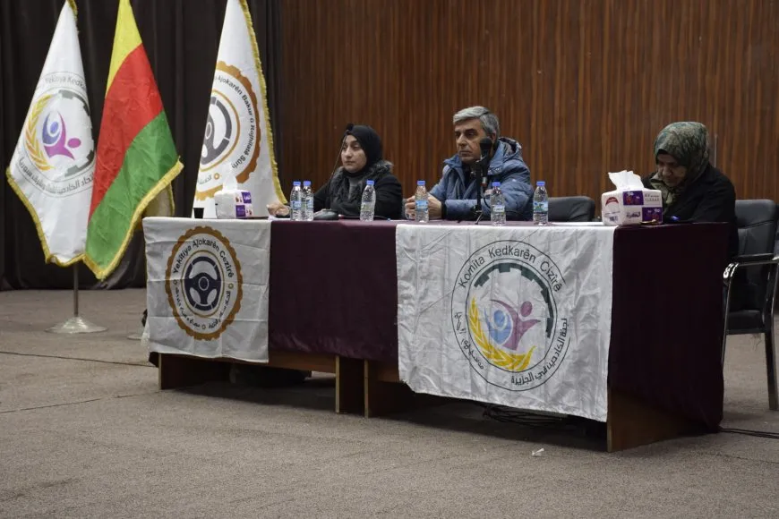 TEV-DEM'ê bi ajokaran re civînek li dar xist