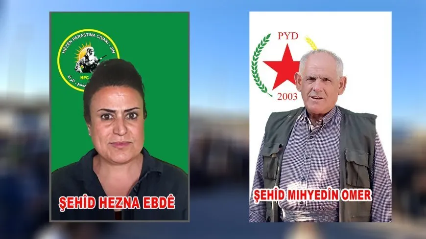 Navên 2 kesên duh li Tişrînê şehîd bûbûn aşkera bûn