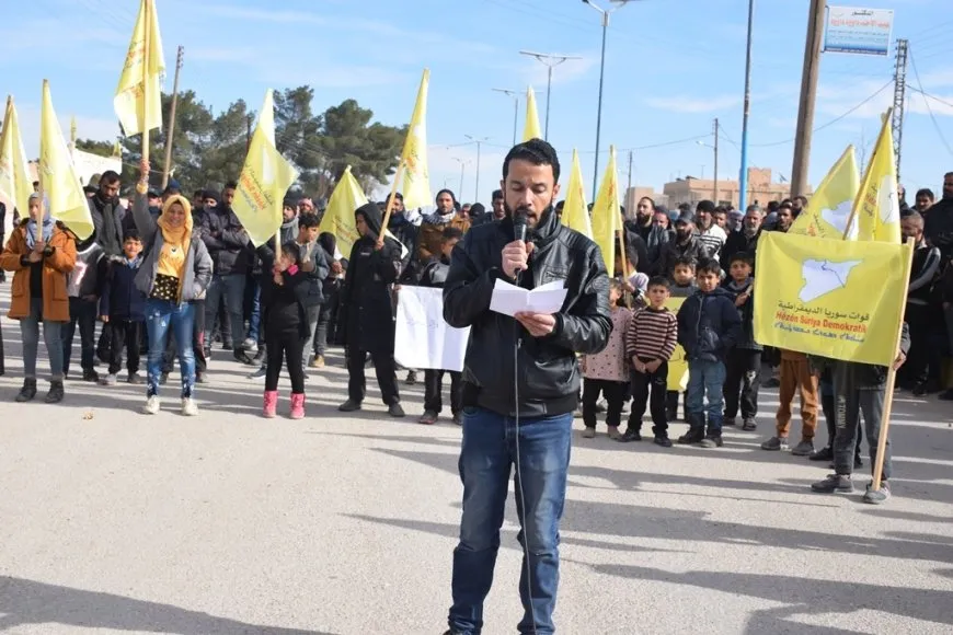Mamosteyan êrişên dagirkeran şermezar kirin û piştgirî da QSD`ê