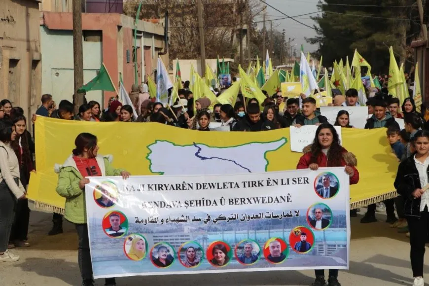 Mamosteyan êrişên dagirkeran şermezar kirin û piştgirî da QSD`ê