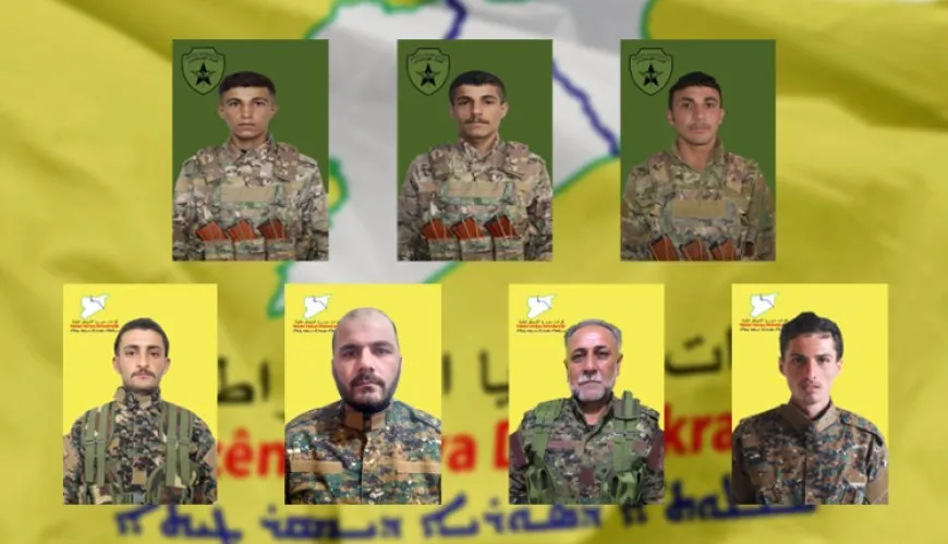 QSD`ê nasnameyên 7 şehîdan aşkera kirin
