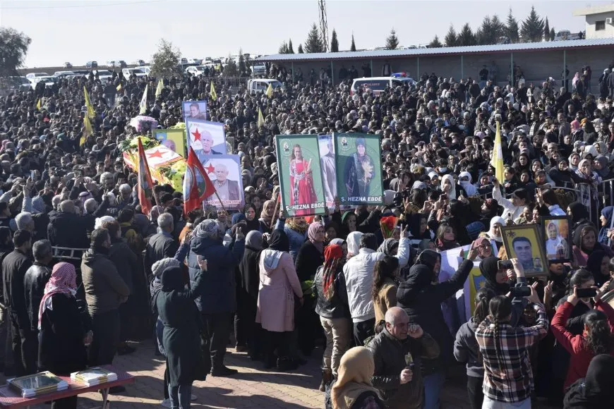 3 şehîdên berxwedana Bendava Tişrînê bi girseyê hatin oxirkirin