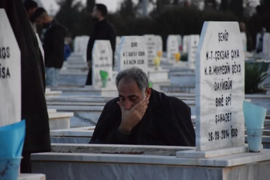 Di salvegera rizgarkirina Kobanê de mûm li ser gorên şehîdan hatin pêxistin