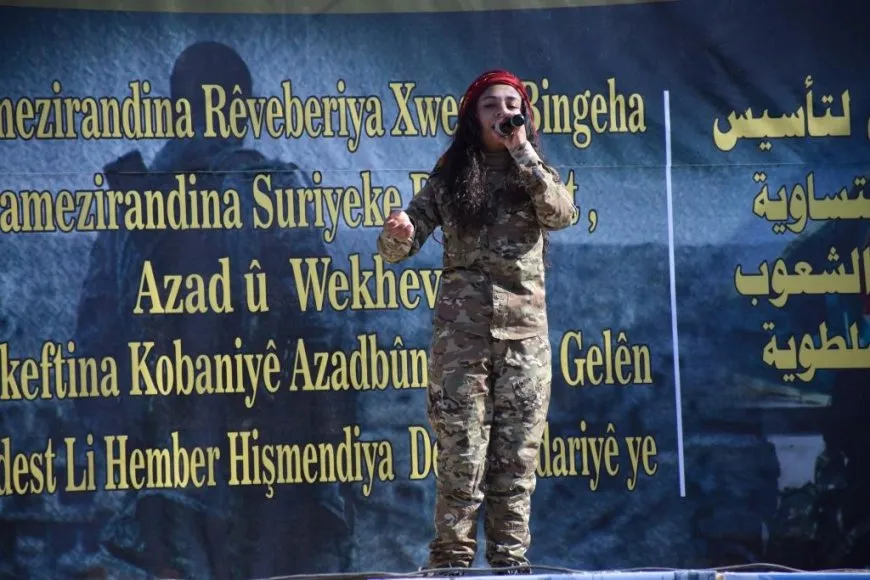  Şêniyên Kobanê salvegera rizgarkirina Kobanê bi şahiyekê pîroz kir