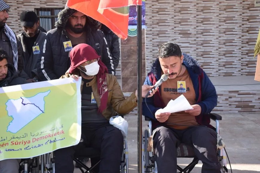 Li Şedadê oxirkirina şervanekî QSDˋê û merasîma xiyabî ya şervanekî din