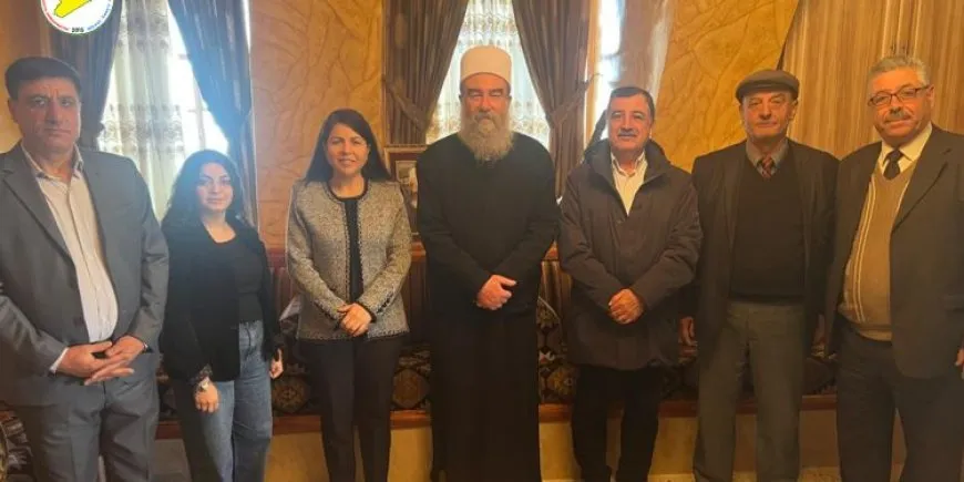 Şandeya MSD’ê bi Şêx Hikmet El Hicrî re hevdîtin kir