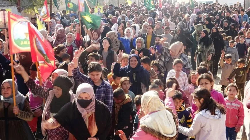 Koçberên ji Girê Spî komkujiyên dewleta Tirk şermezar kirin