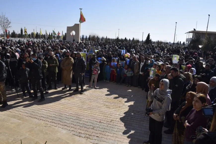 Li Hesekê merasîma oxirkirina 2 şehîdan