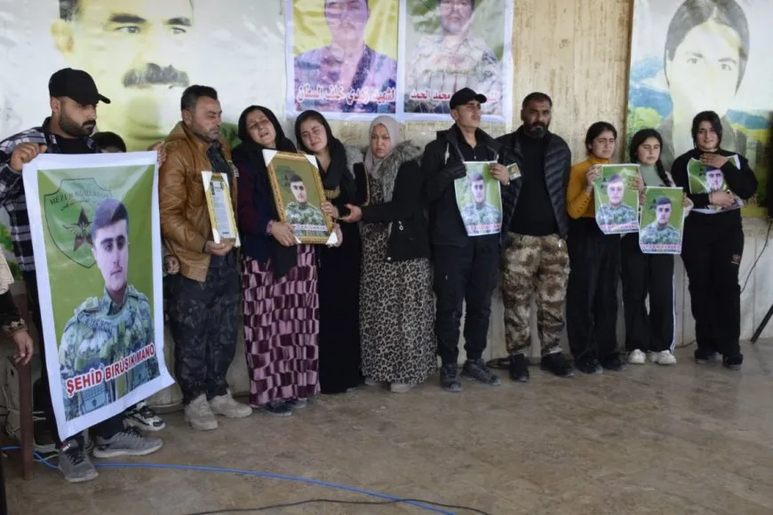 Li Hesekê merasîma oxirkirina 2 şehîdan
