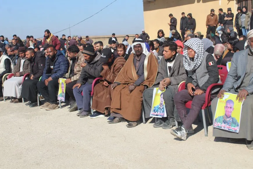 Li Til Koçerê merasîma xiyabî ya 2 şervanên QSDˋê