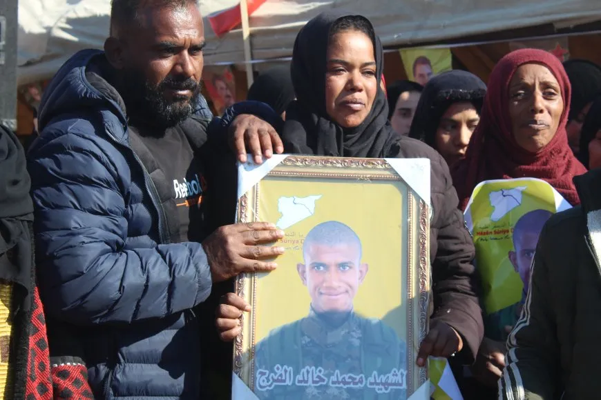 Li Til Koçerê merasîma xiyabî ya 2 şervanên QSDˋê