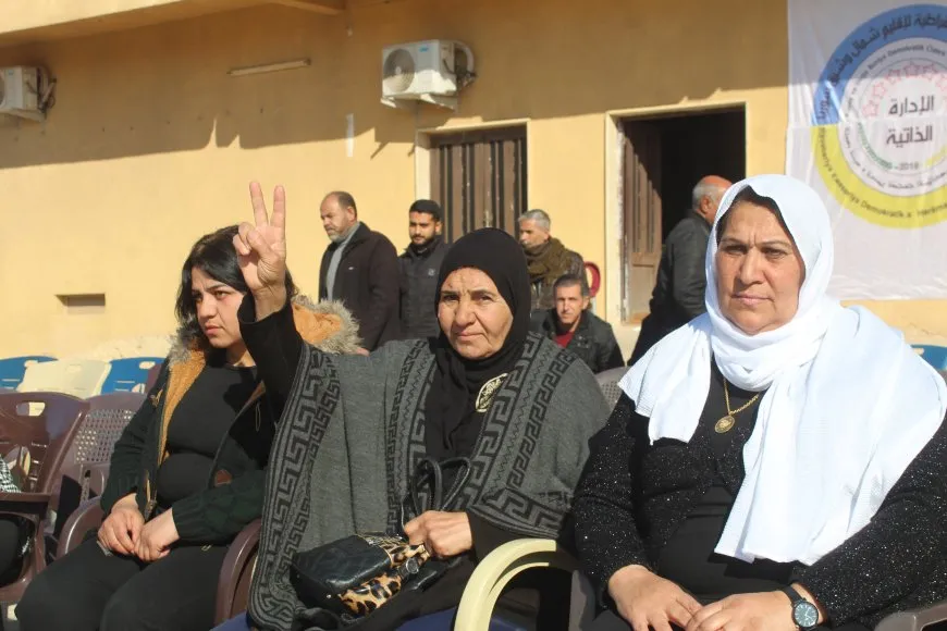 Li Til Koçerê merasîma xiyabî ya 2 şervanên QSDˋê