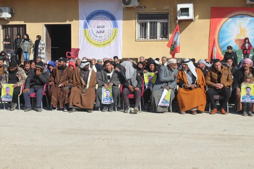 Li Til Koçerê merasîma xiyabî ya 2 şervanên QSDˋê