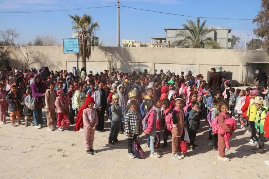 Piştî bidawîhatina betlaneya nîvê salê dibistanên Dêrazorê deriyên xwe vekirin