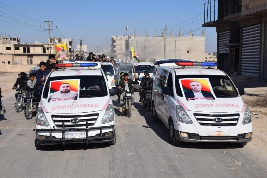 Li Kobanê ji bo 12 şehîdan merasîm