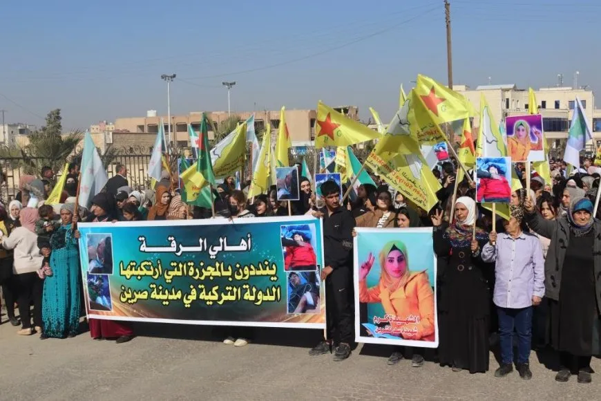 Xelkê Reqa û Tebqayê bang li hêzên navneteweyî kir: Hesab ji dewleta Tirk bixwazin